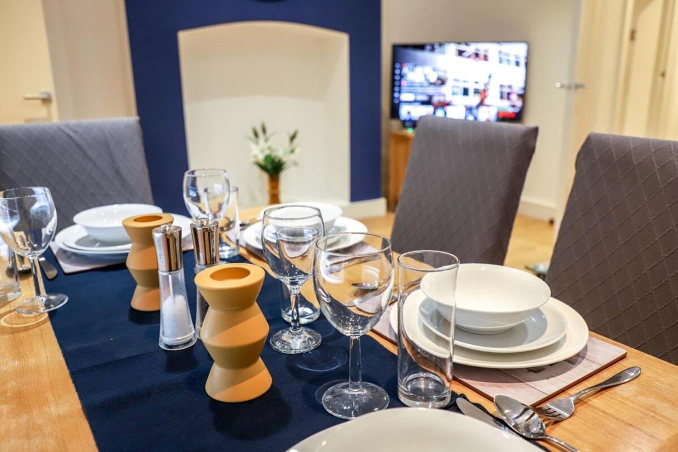 New- Modern 2Br Apt Wifi Sleep5 City Centre Sheffield Extérieur photo