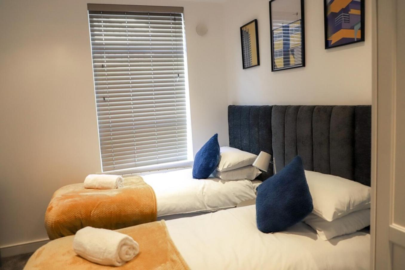 New- Modern 2Br Apt Wifi Sleep5 City Centre Sheffield Extérieur photo