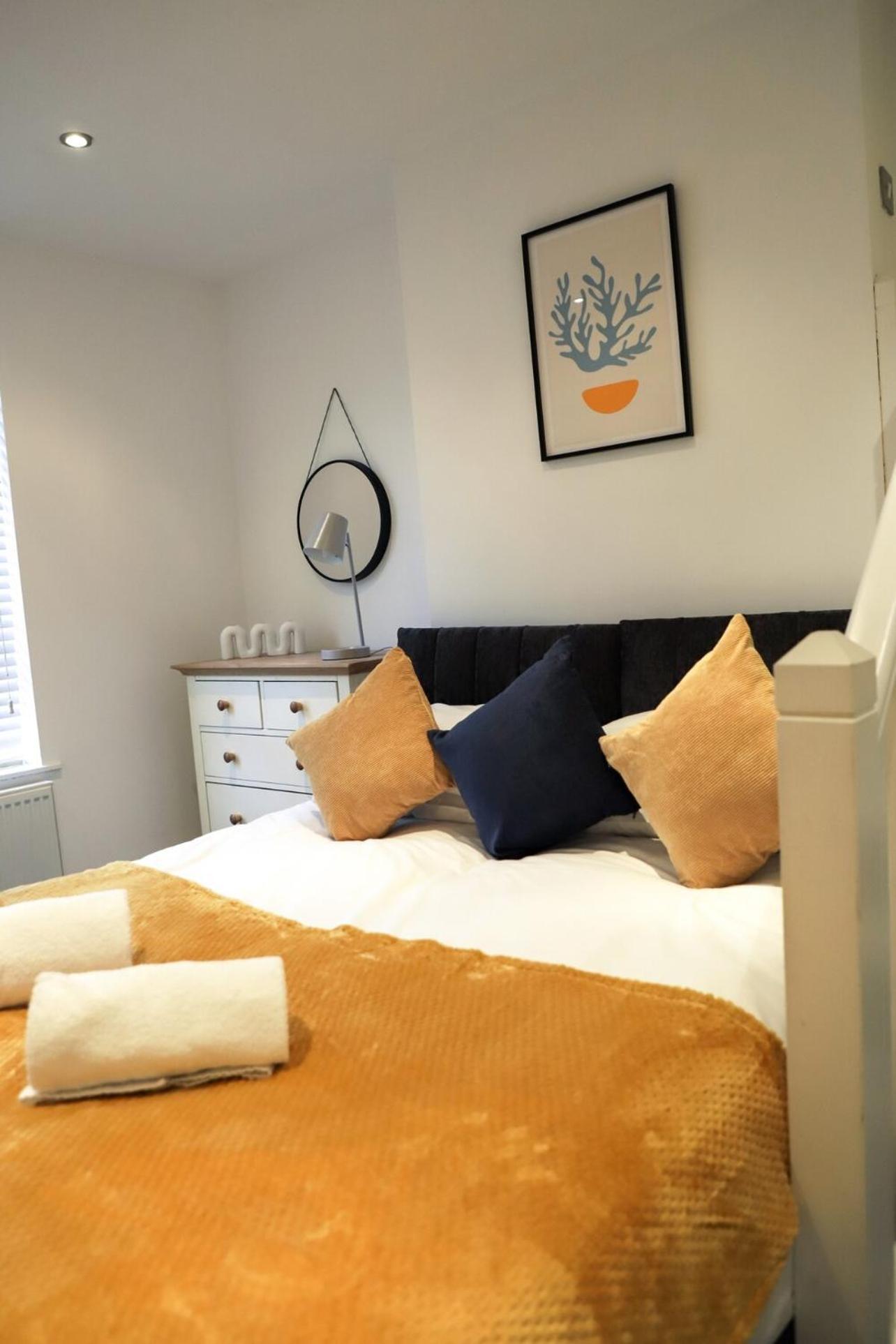 New- Modern 2Br Apt Wifi Sleep5 City Centre Sheffield Extérieur photo