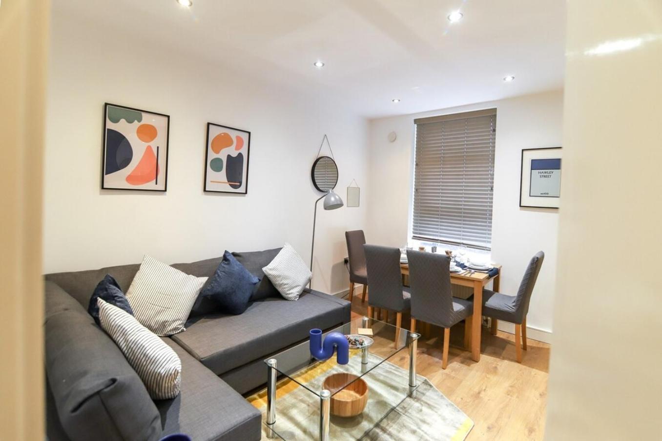 New- Modern 2Br Apt Wifi Sleep5 City Centre Sheffield Extérieur photo