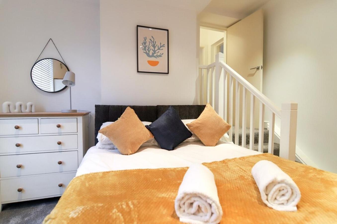 New- Modern 2Br Apt Wifi Sleep5 City Centre Sheffield Extérieur photo