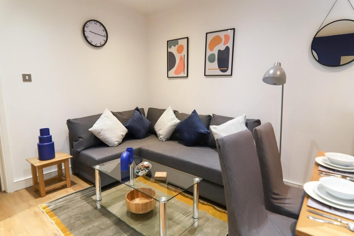 New- Modern 2Br Apt Wifi Sleep5 City Centre Sheffield Extérieur photo
