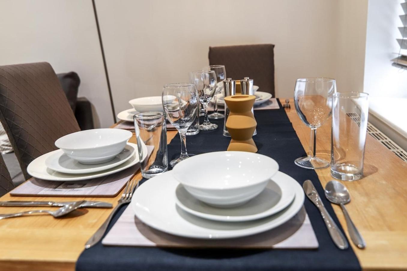 New- Modern 2Br Apt Wifi Sleep5 City Centre Sheffield Extérieur photo
