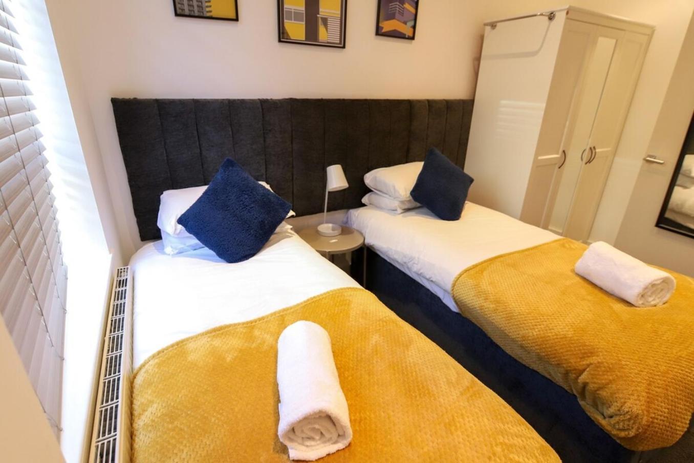 New- Modern 2Br Apt Wifi Sleep5 City Centre Sheffield Extérieur photo