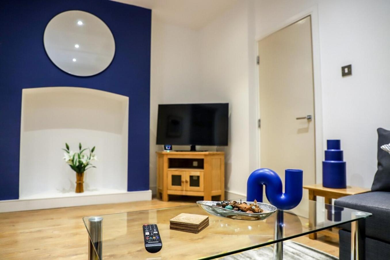 New- Modern 2Br Apt Wifi Sleep5 City Centre Sheffield Extérieur photo